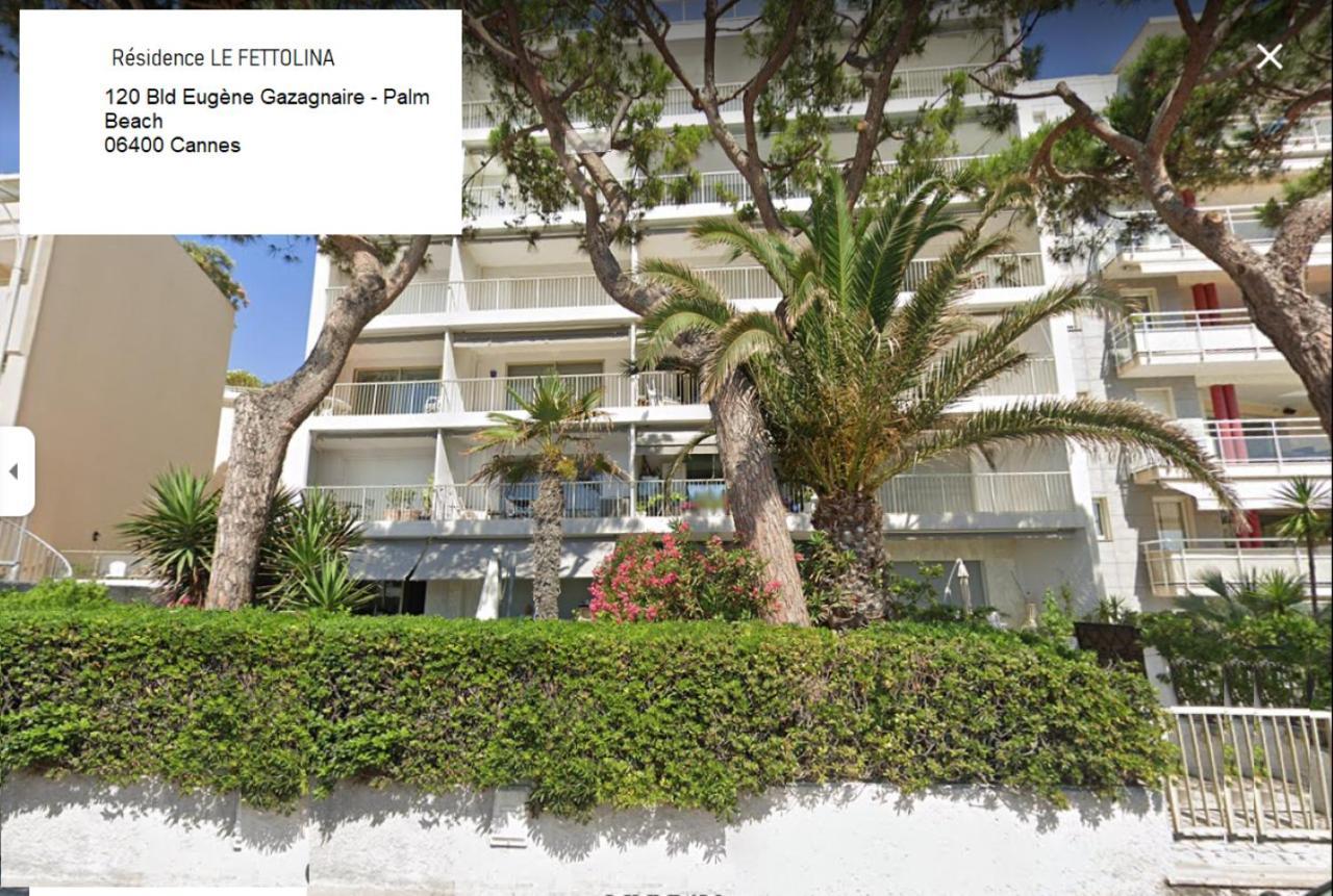 דירות Fettolina Palm Beach, Location Cannes Front De Mer Et Plage מראה חיצוני תמונה